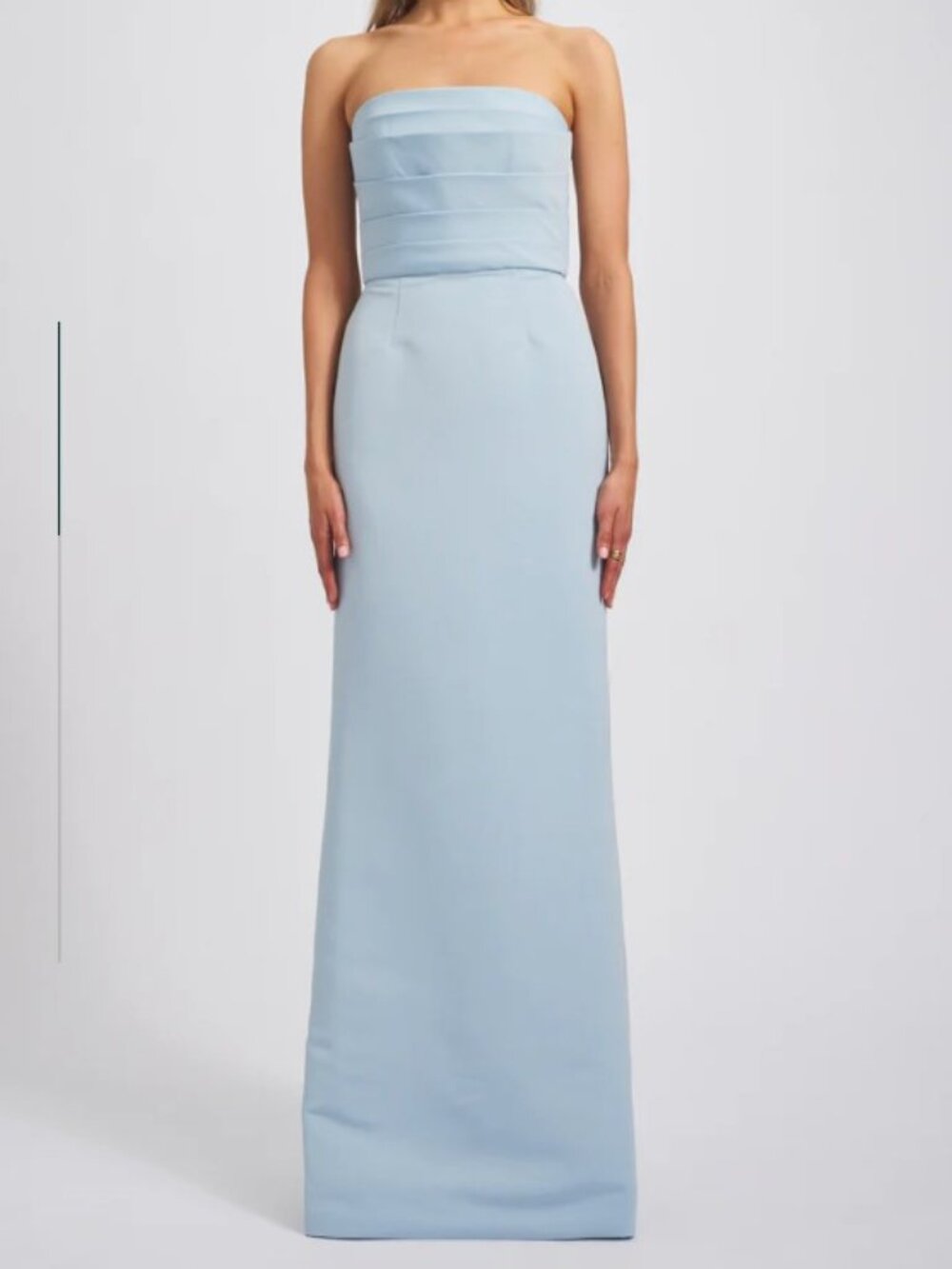Amsale Sonia Strapless Bridesmaid Dress - Picture 3 of 4